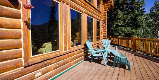 outside patio of house